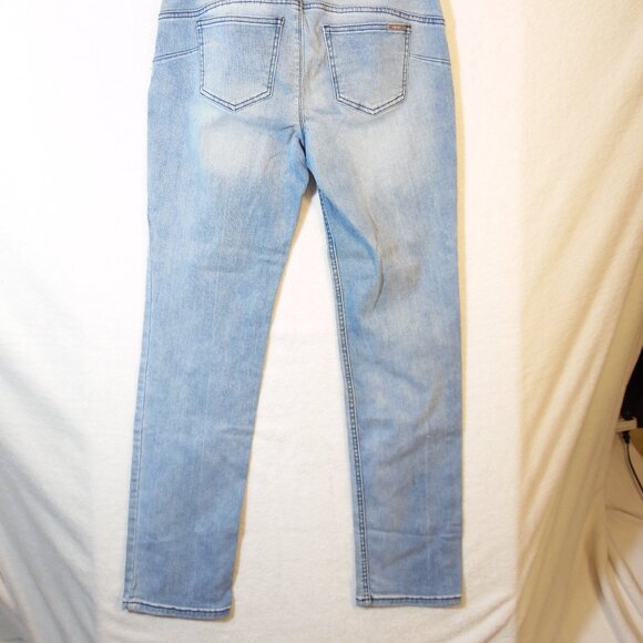 Chicos Jeans Womens Size 0 Blue So Lifting Slim Leg Mid Rise EUC - Picture 5 of 13